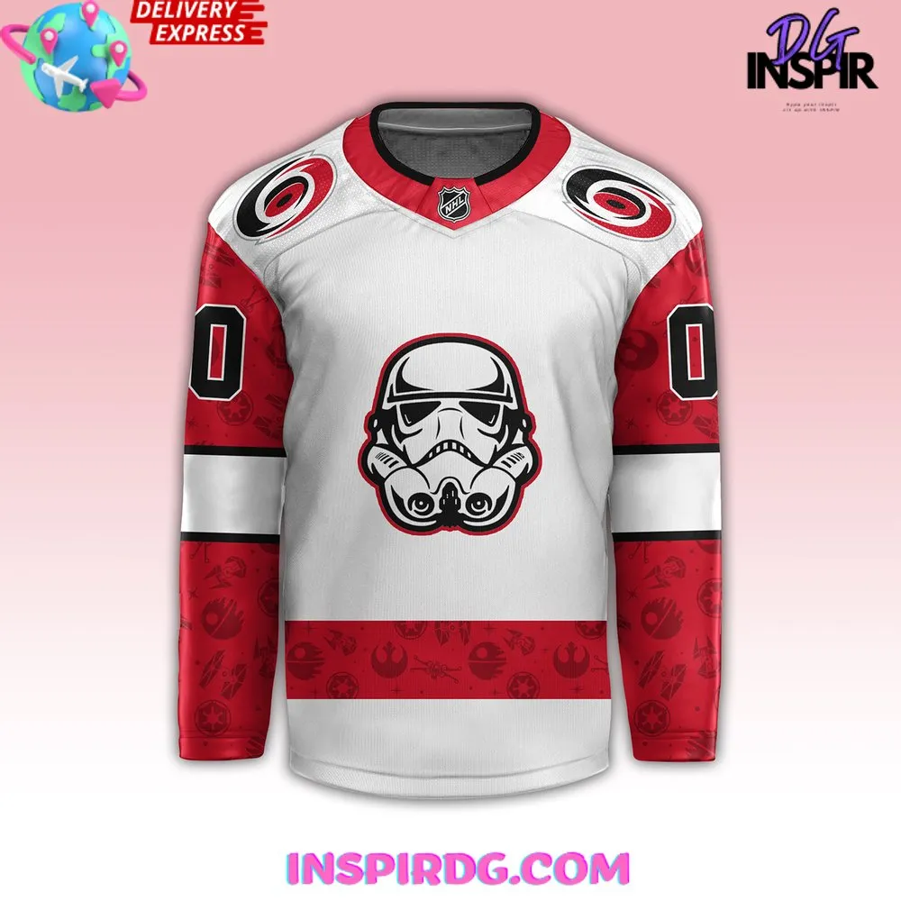 -Carolina Hurricanes x Star Wars Night Custom Hockey Jersey