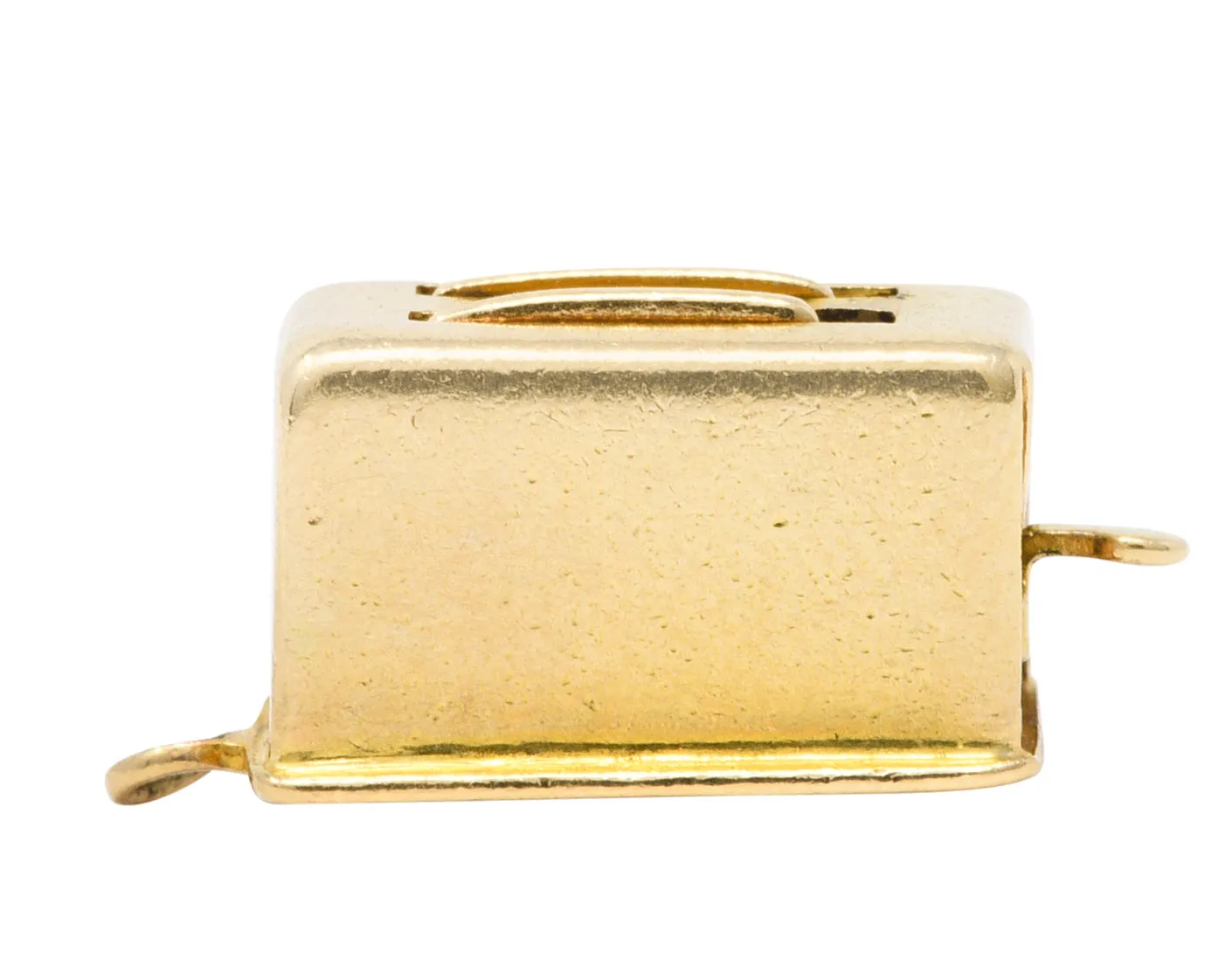 1940's Retro 14 Karat Gold Toaster Articulated Charm