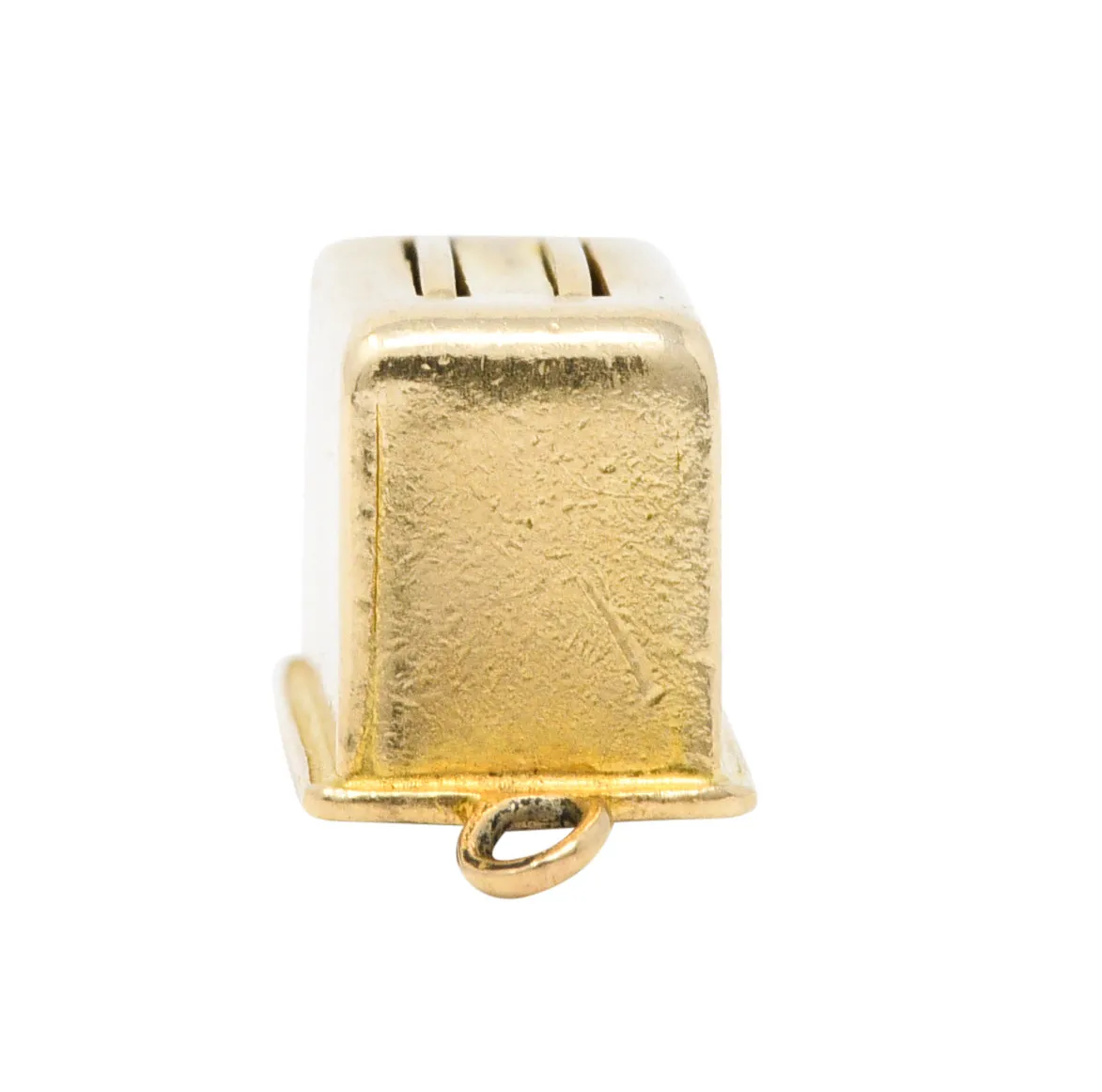 1940's Retro 14 Karat Gold Toaster Articulated Charm