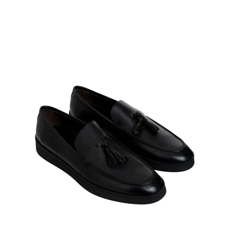 2722 Loafers Shoes - Black