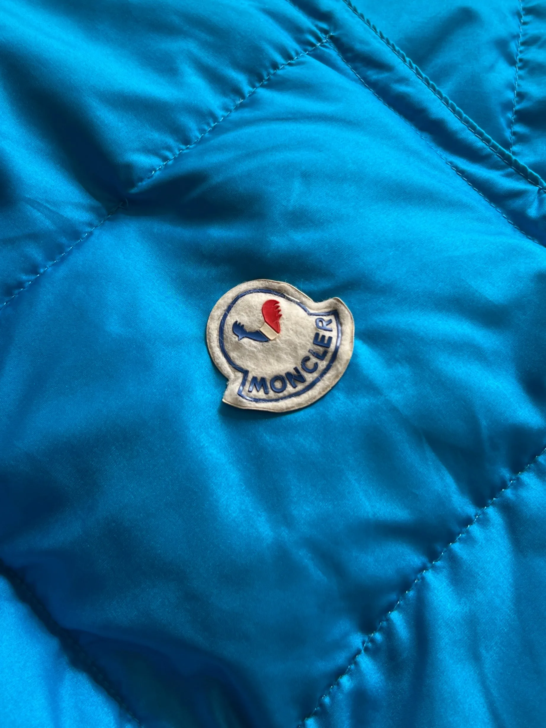 80's Moncler Down Fill Grenoble Puffer Jacket / Gilet (M)