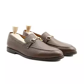 Abada - Men's Brown Pebble Grain Loafer