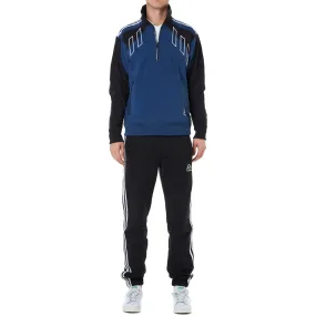 Adidas x Palace Half Zip TracktopRich Blue & Black