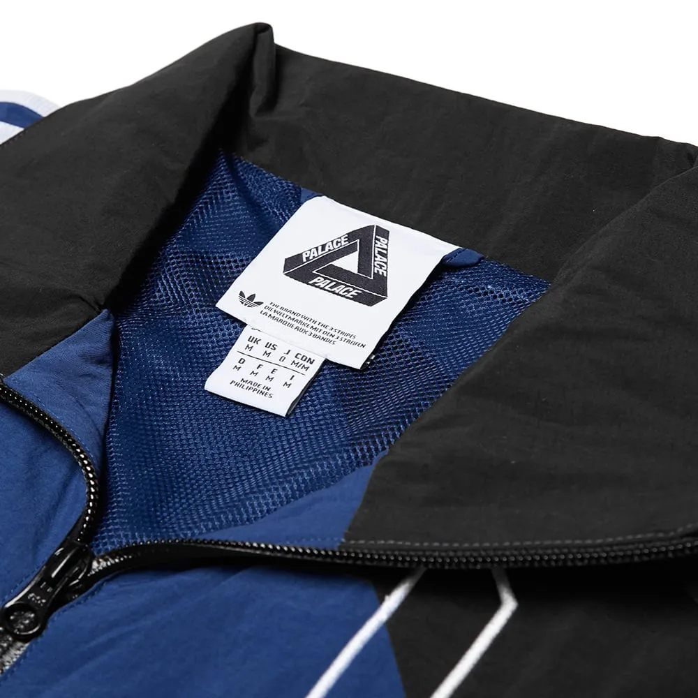 Adidas x Palace Half Zip TracktopRich Blue & Black