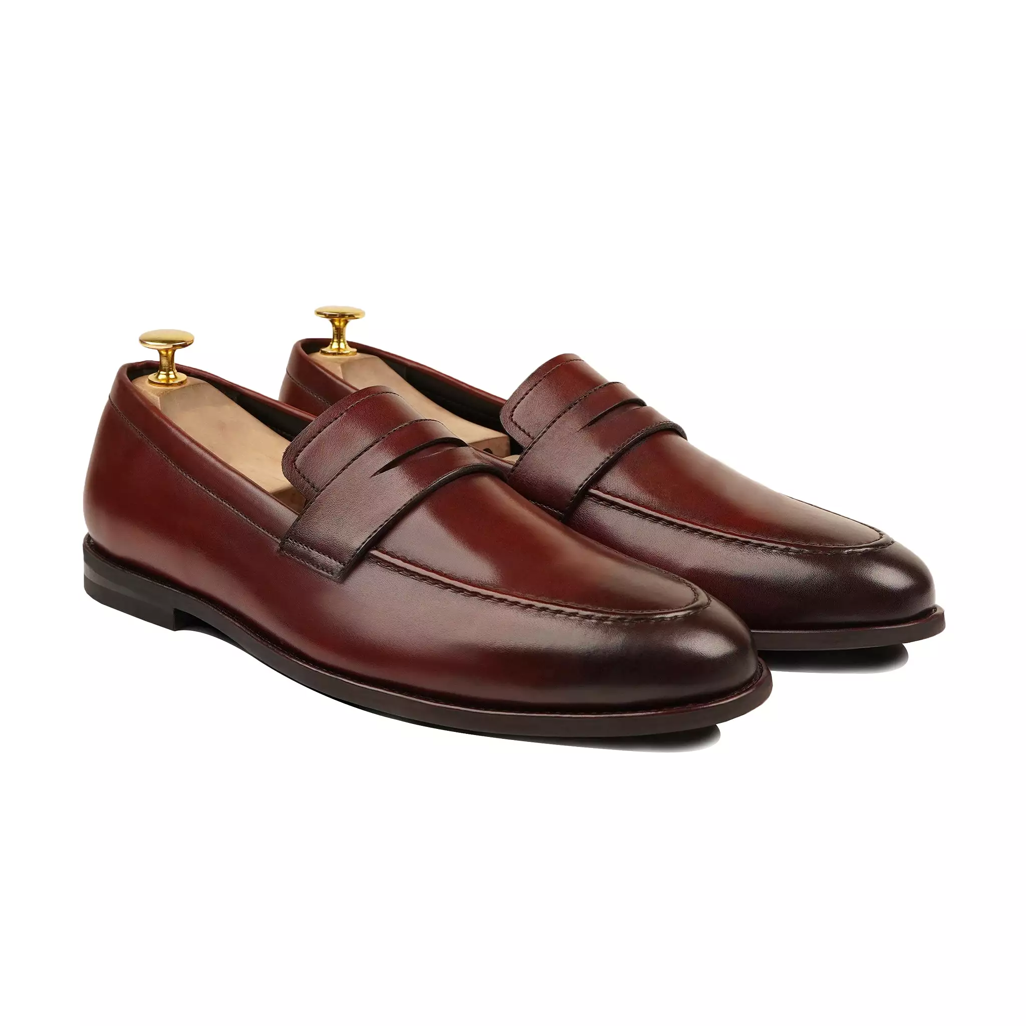 ALTON - OXBLOOD LOAFER