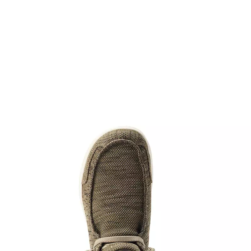 'Ariat' Men's 4 Hilo Rodeo Slip On Chukka - Heathered Olive