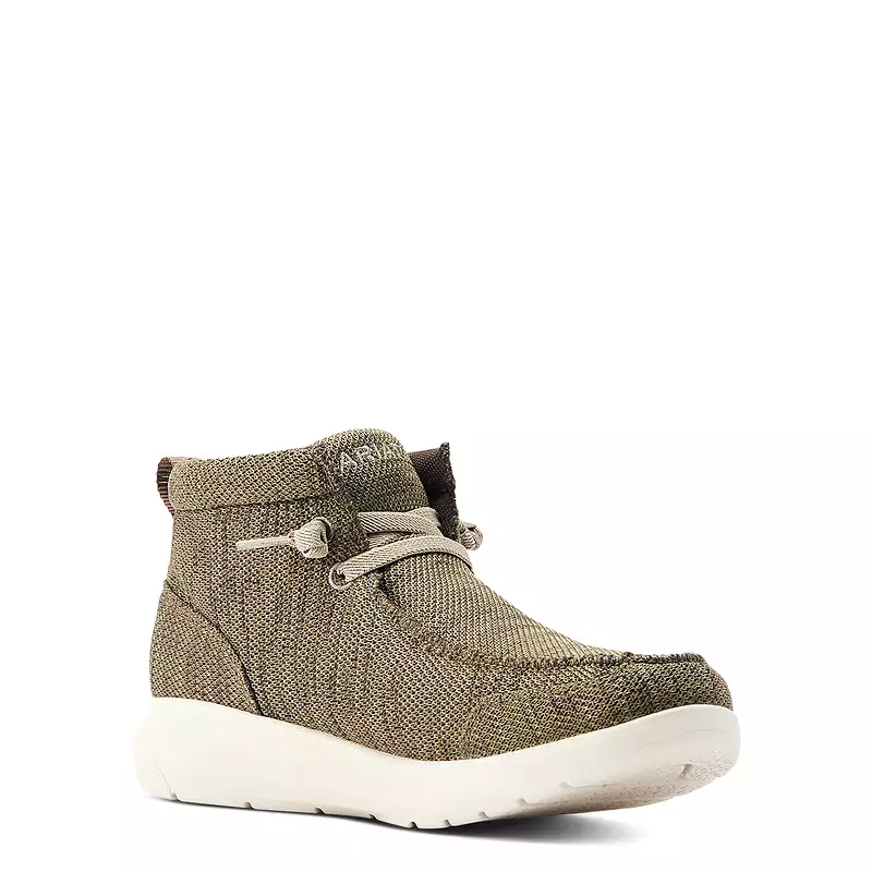 'Ariat' Men's 4 Hilo Rodeo Slip On Chukka - Heathered Olive