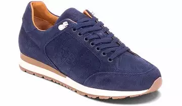 Barker Seb Sneakers - Navy Suede