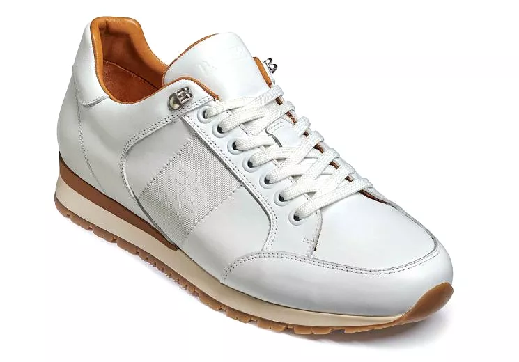 Barker Seb Sneakers -  White Calf