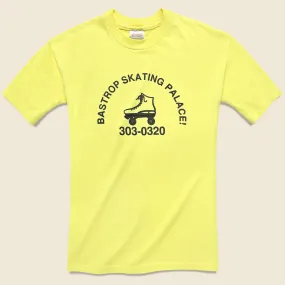 Bastrop Skating Palace T-Shirt - Yellow