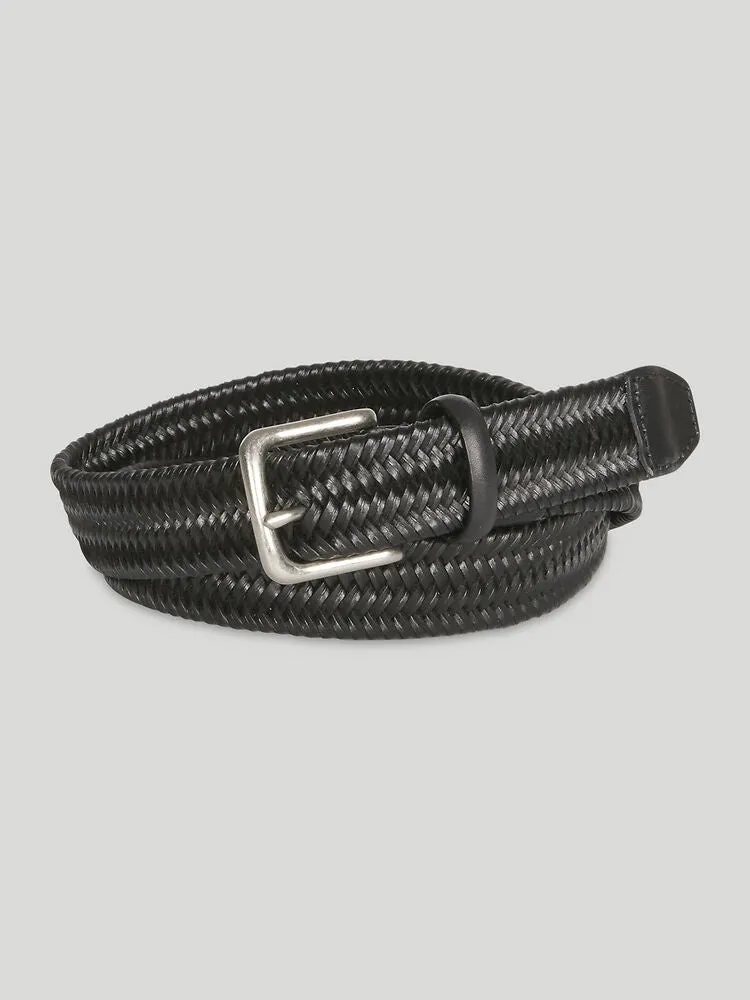 Ben Sherman - MONACO DRESS BELT - Black Woven