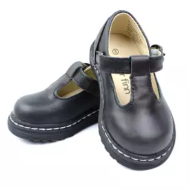 Black - Lug Sole Mary Jane