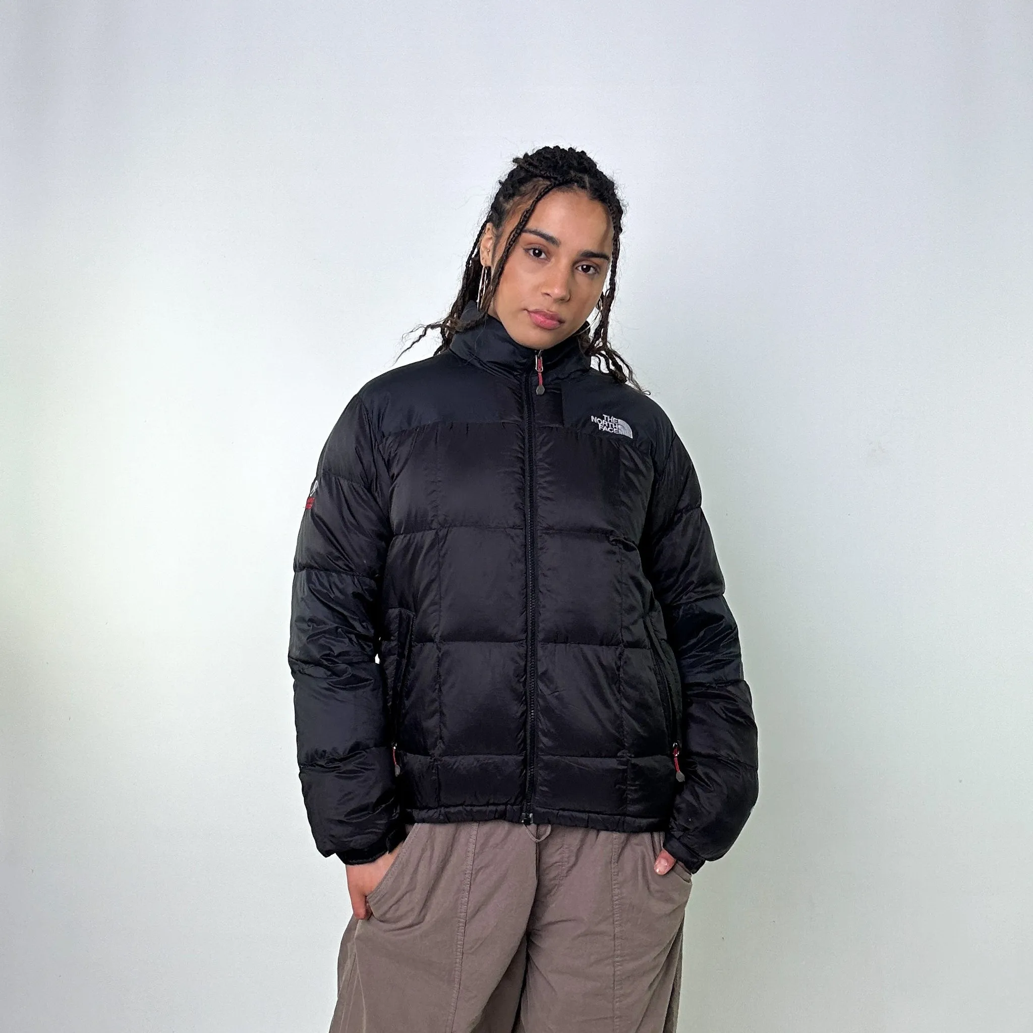 Black y2ks The North Face 800 Summit Series Puffer Jacket Coat (M)