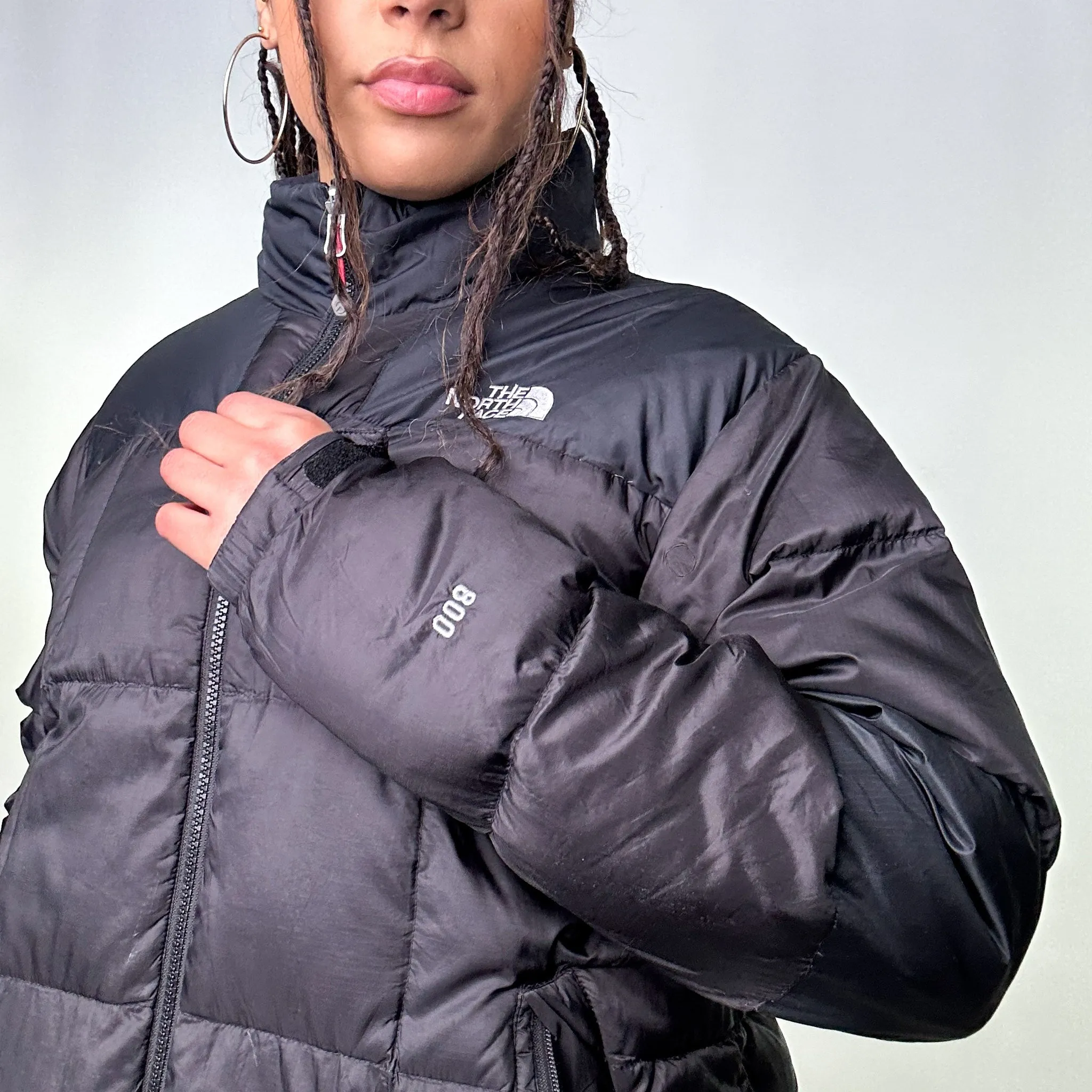 Black y2ks The North Face 800 Summit Series Puffer Jacket Coat (M)