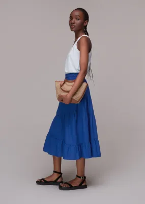 Blue Maria Full Tiered Skirt