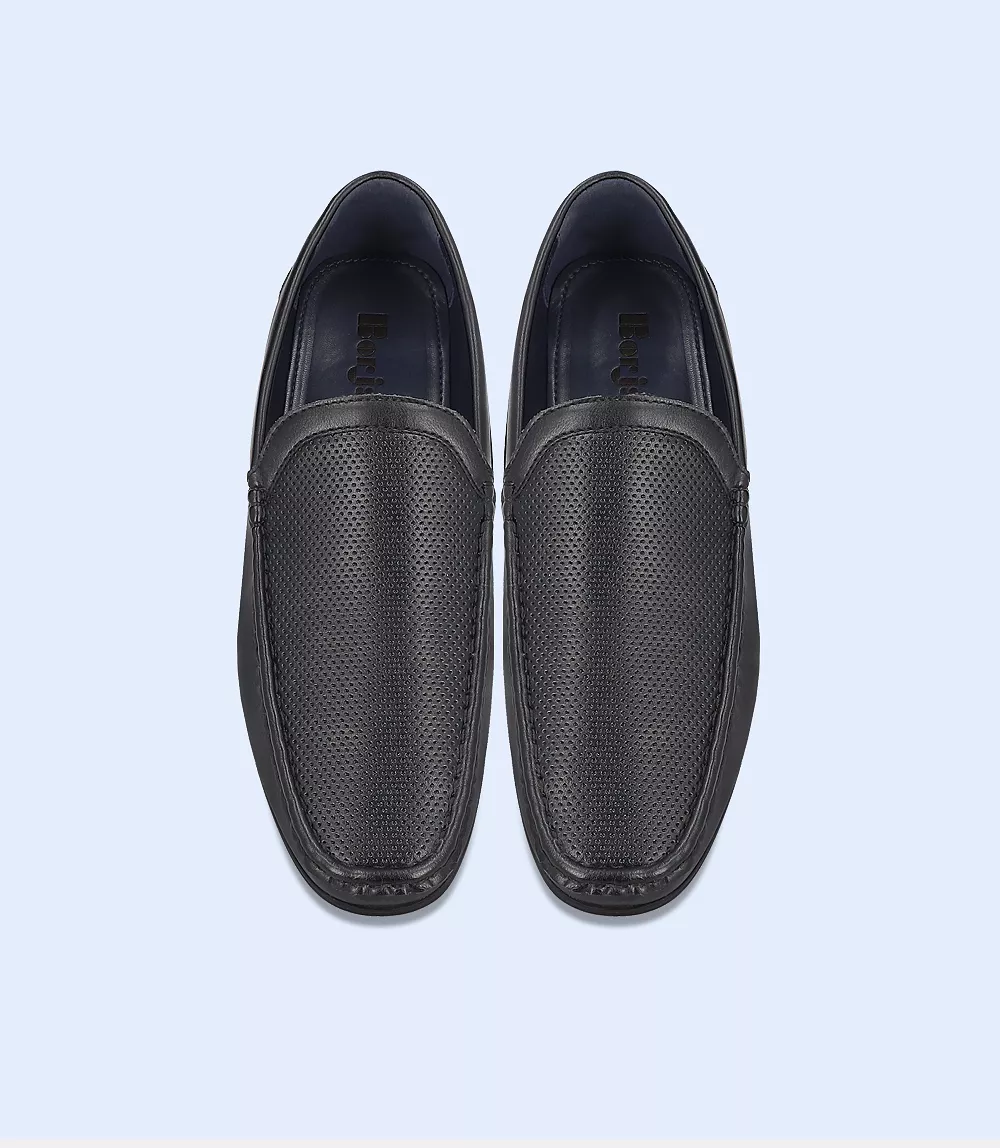 BM4253-BLACK-Men Loafers