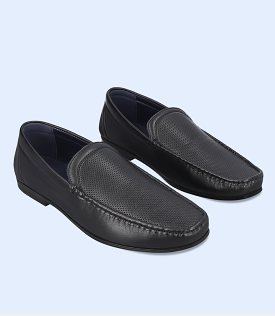 BM4253-BLACK-Men Loafers