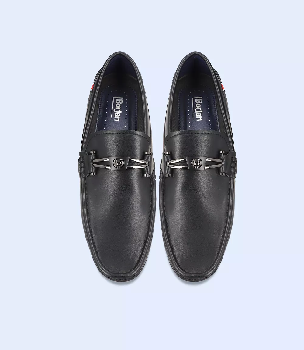 BM5137-BLACK-Men Loafers