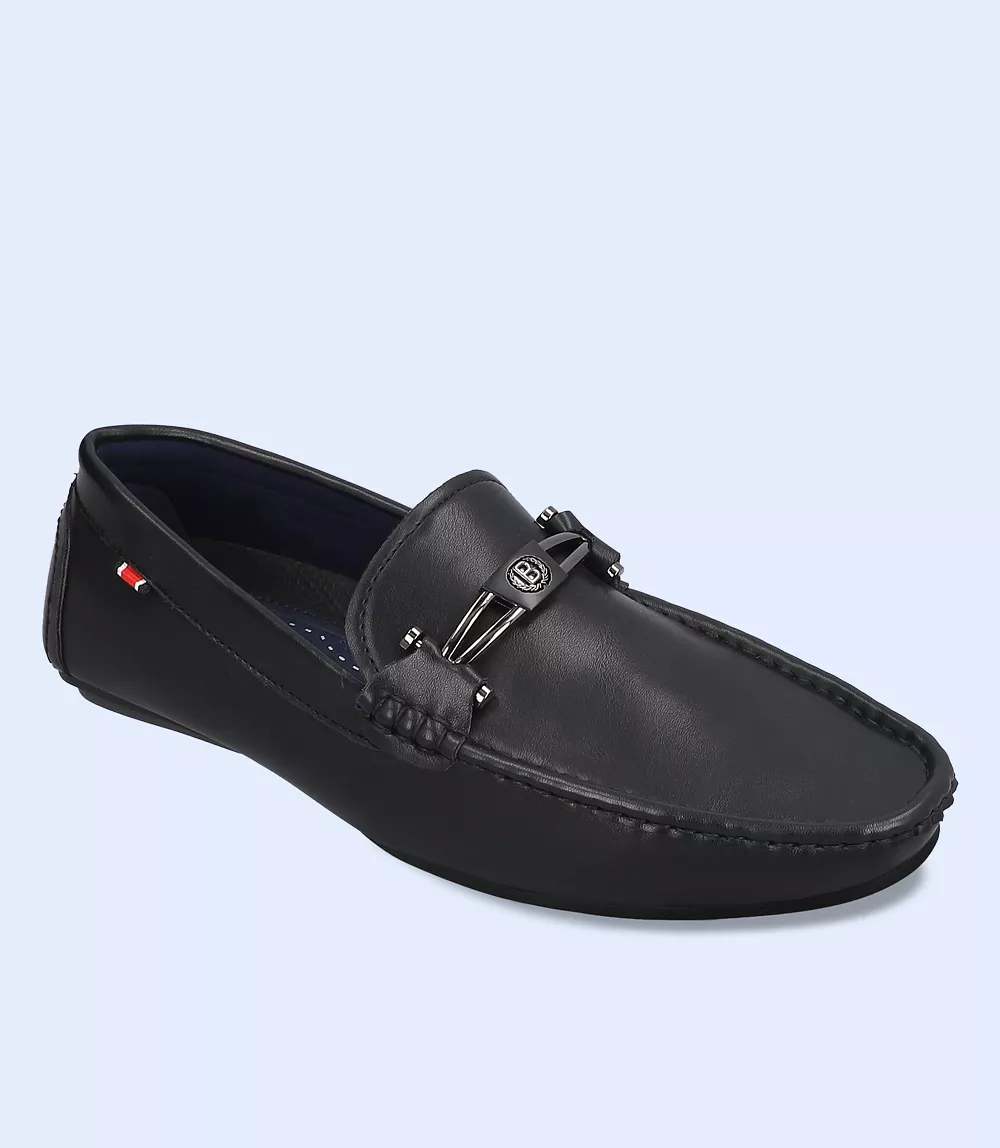 BM5137-BLACK-Men Loafers