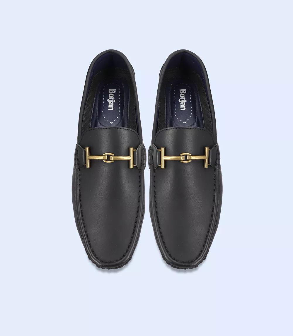 BM5139-BLACK-Men Loafers