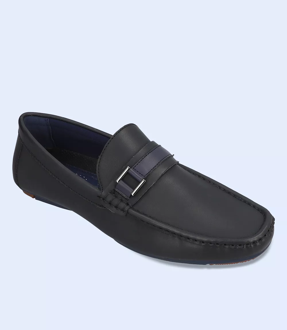 BM5141-BLACK-Men Loafers