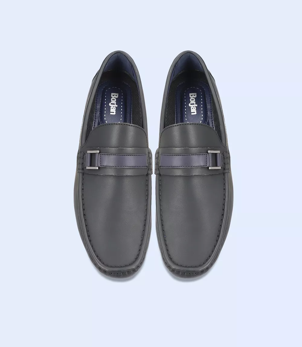 BM5141-BLACK-Men Loafers