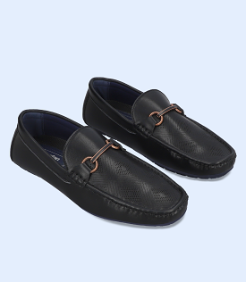 BM5142-BLACK-Men Loafers