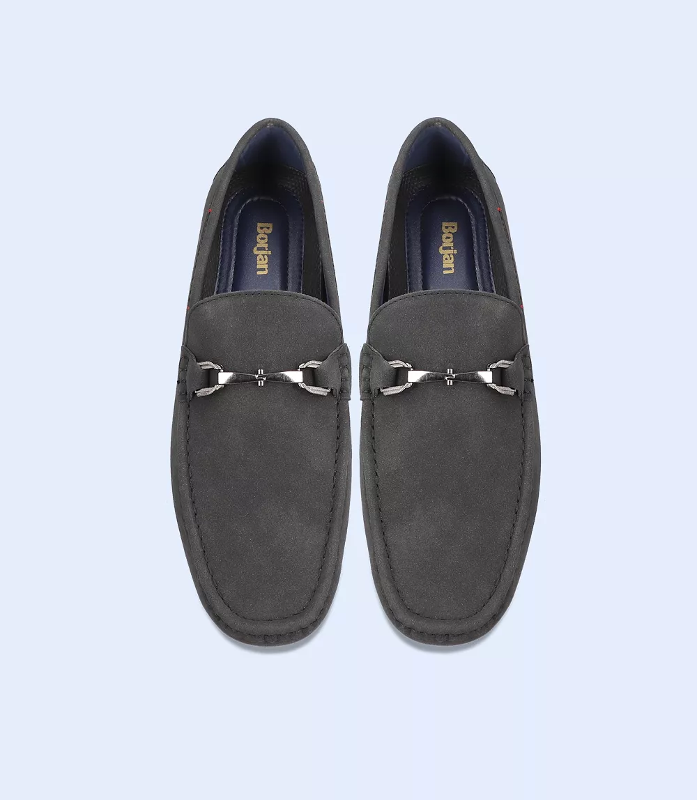 BM5143-BLACK-Men Loafers