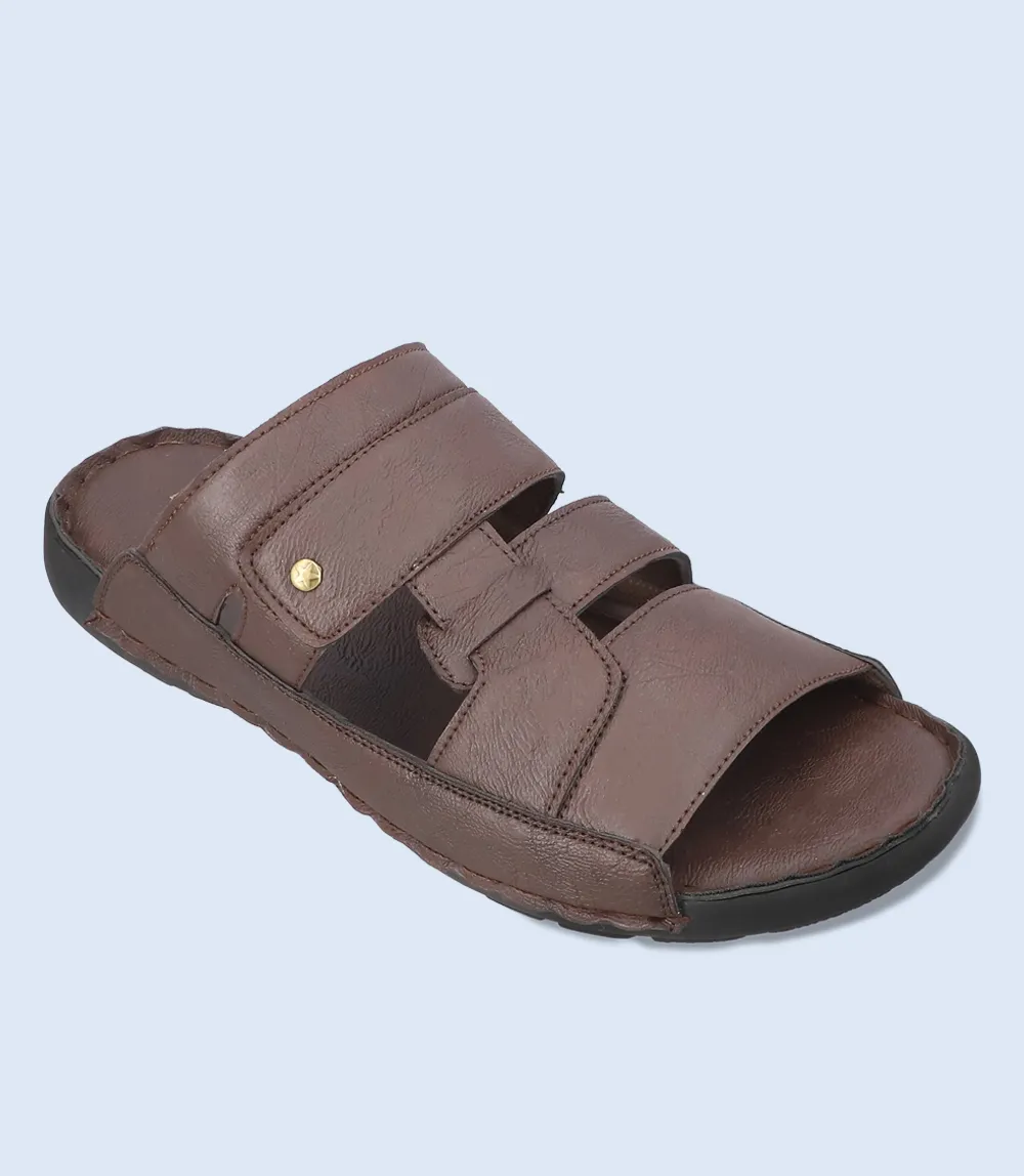 BM5528-BROWN-Men Slipper