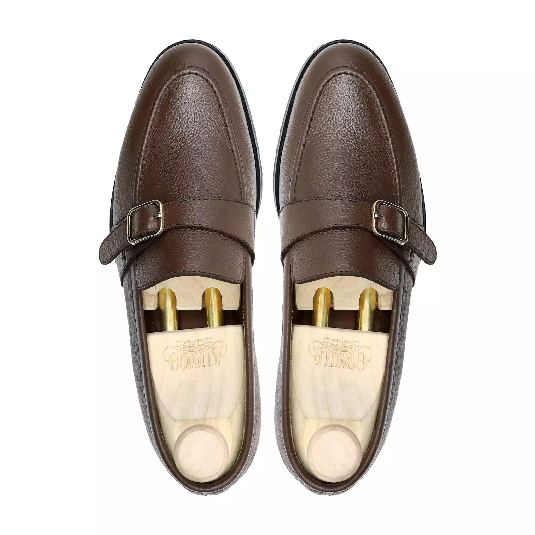 BRASILIA - BROWN PEBBLE GRAIN LOAFER