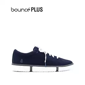 Briggs LaceUp Men's Shoes - Navy Blue Textile