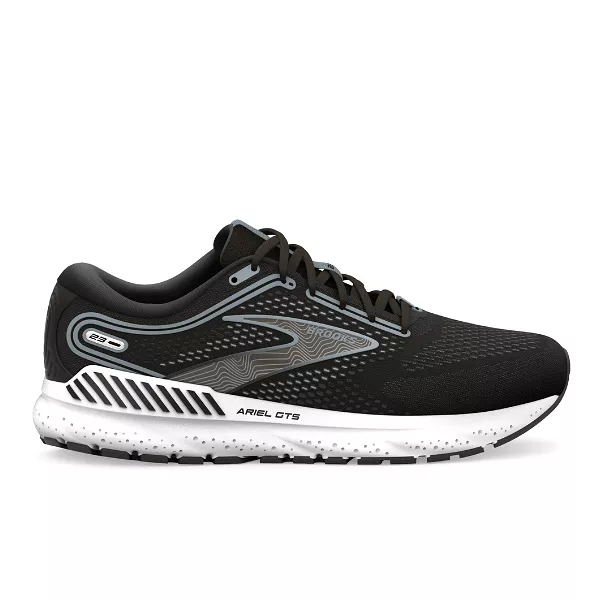 Brooks Women's Ariel GTS 23 Black/Grey/White Mesh