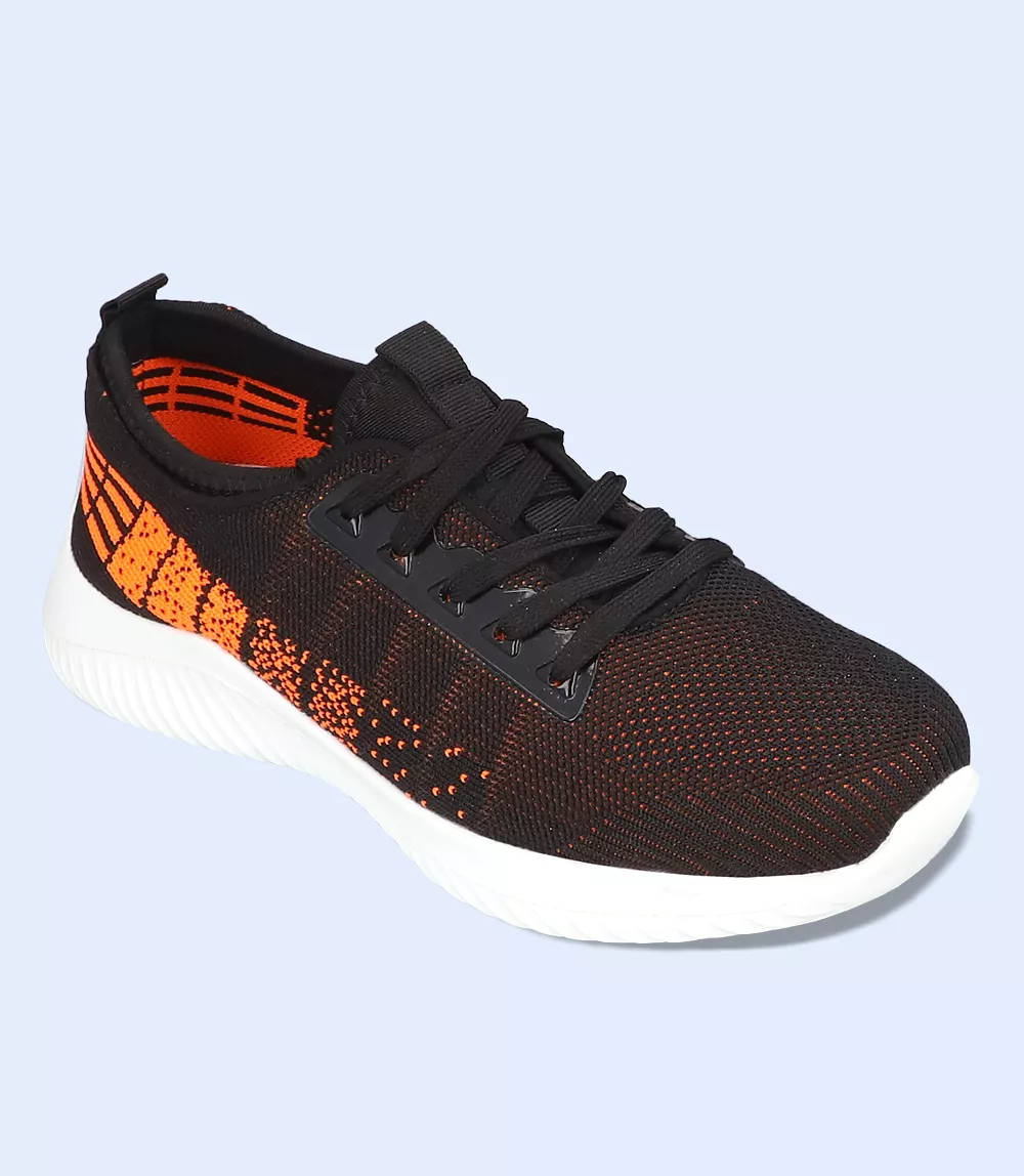 BW8249-BLACK/ORNG-Women Sports Shoes