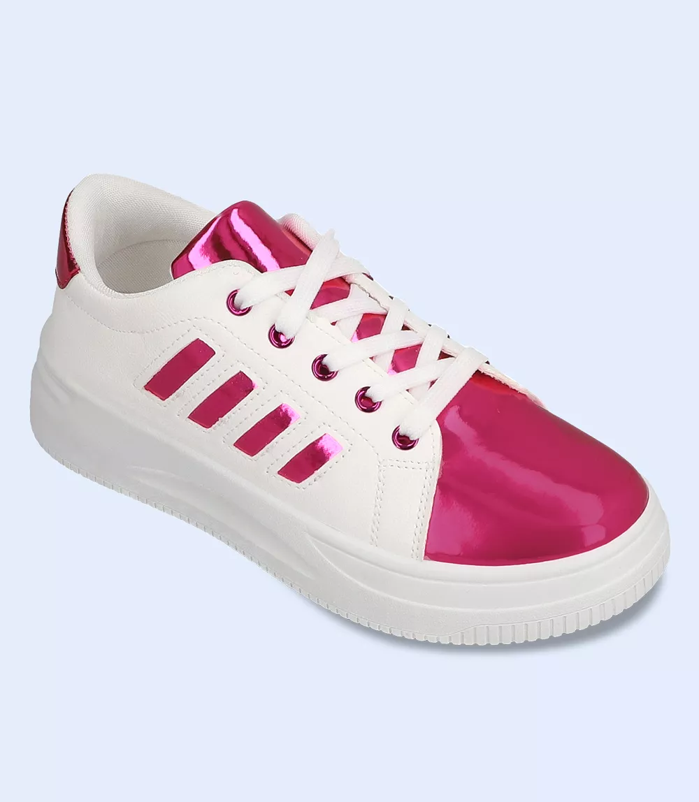 BW8253-SHOCK PINK-Women Sports Shoes