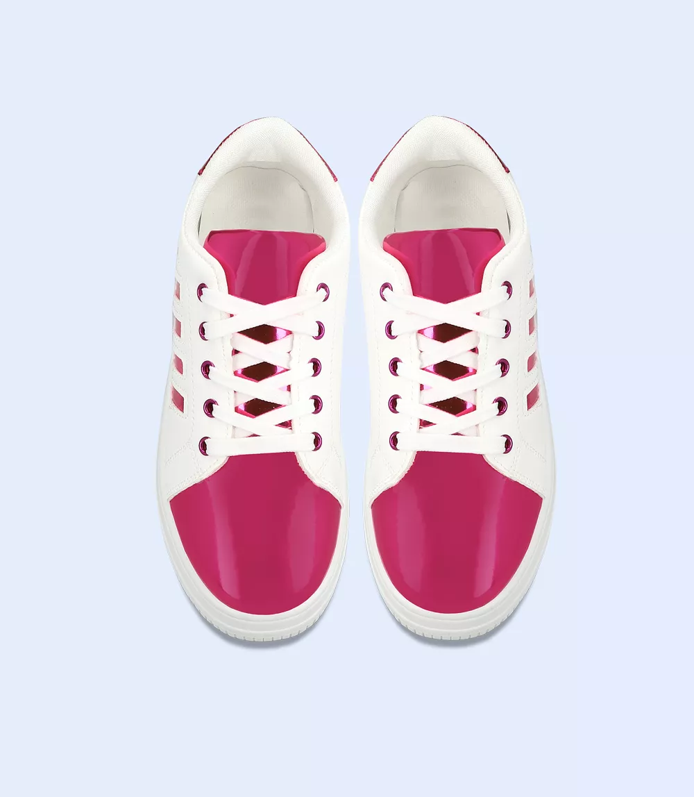 BW8253-SHOCK PINK-Women Sports Shoes