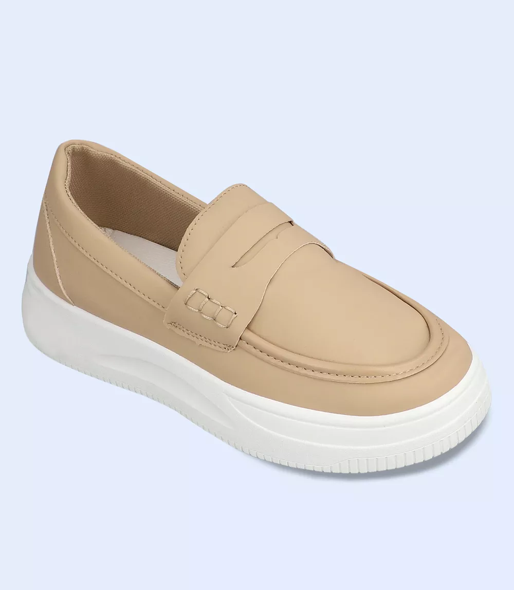 BW8275-BEIGE-Women Sports Shoes