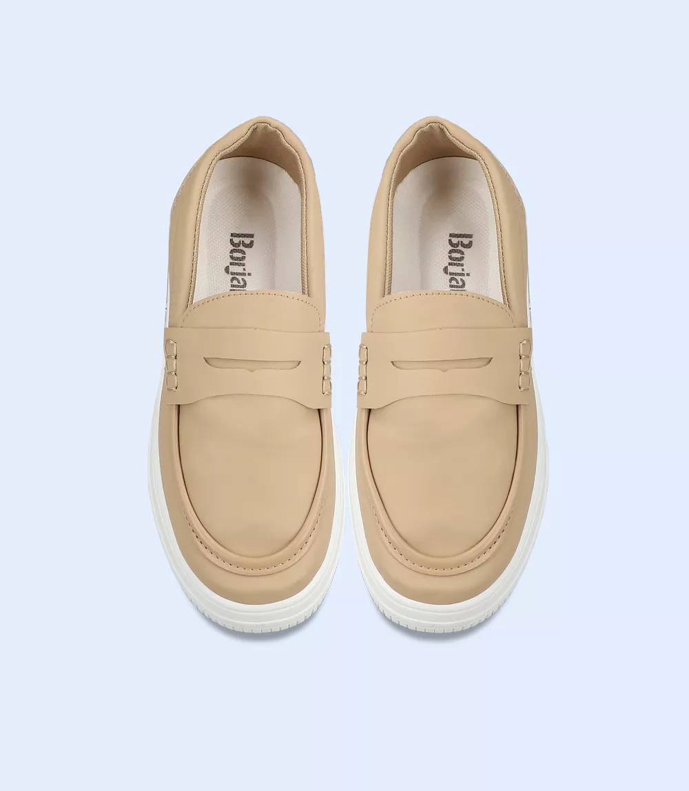 BW8275-BEIGE-Women Sports Shoes