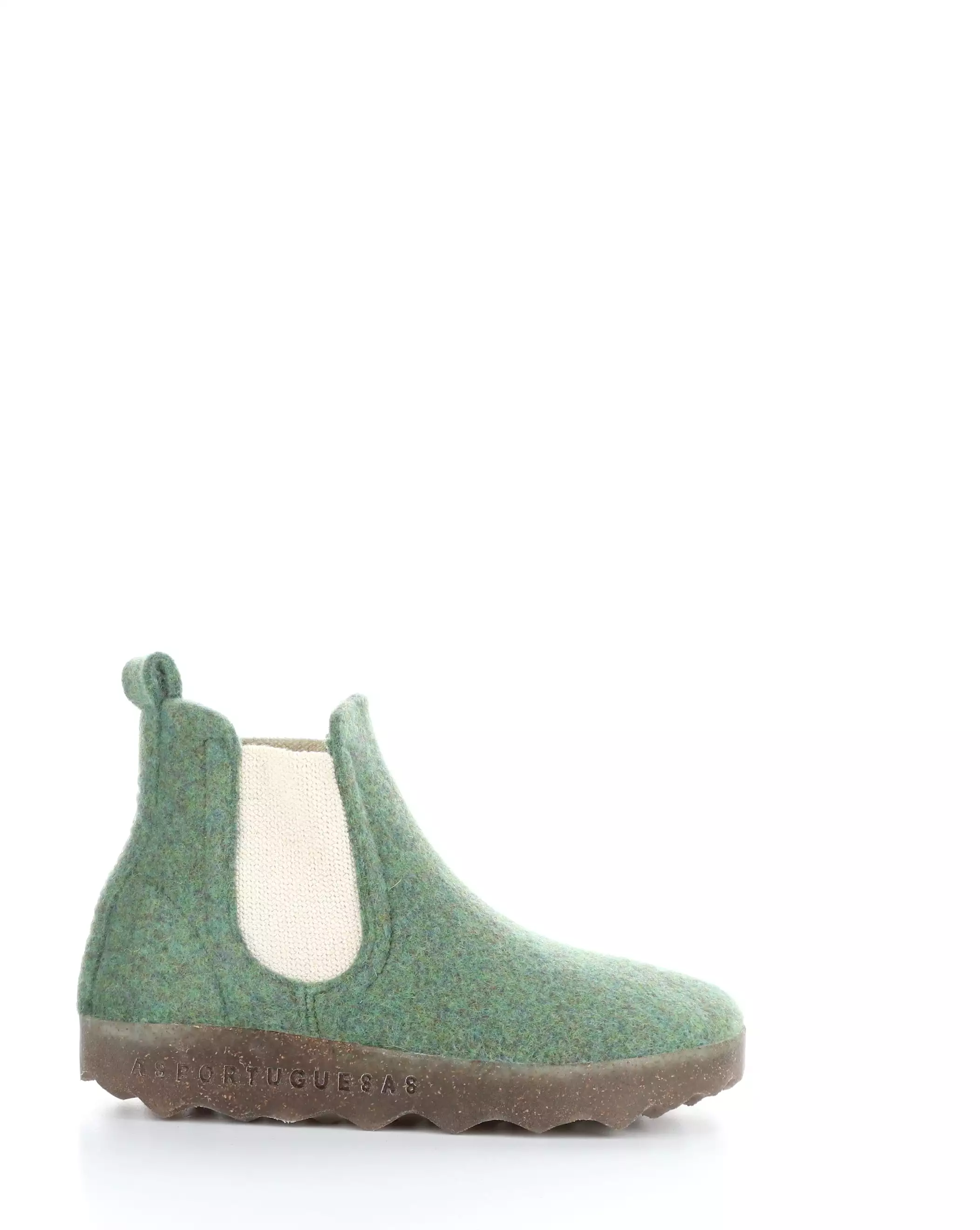 CAIA084ASP Green Elasticated Boots