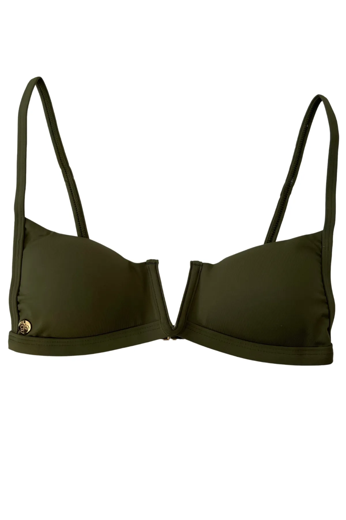 CAROLINA OLIVE GREEN Bikini Top