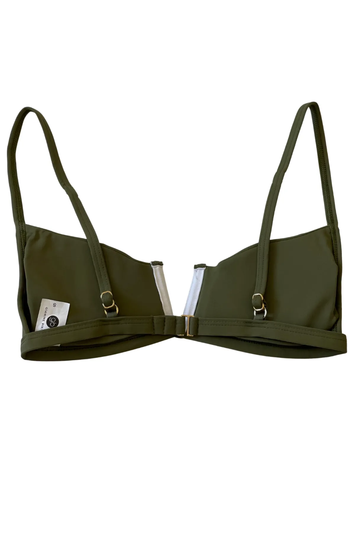 CAROLINA OLIVE GREEN Bikini Top