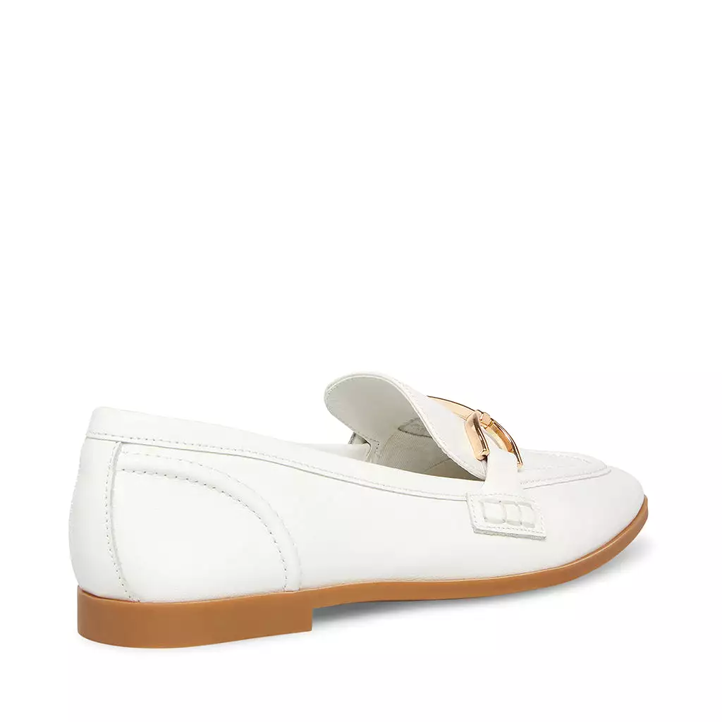 Carrine Loafer WHITE LEATHER