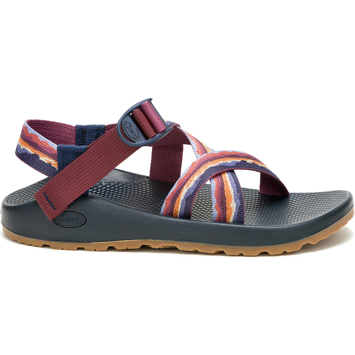 Chaco Z/1 Classic Landscapes Women's Sandals – Highland Maroon, Size 6, for Durable Comfort and Classic Style