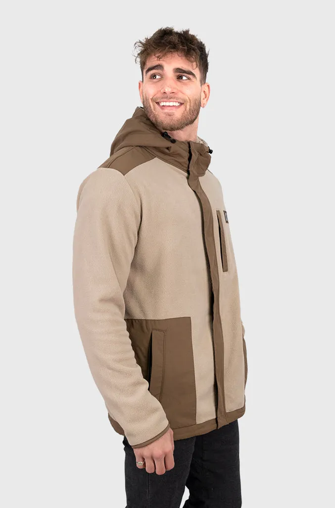 Chaqueta Polar Journey Taupe (Hombre)