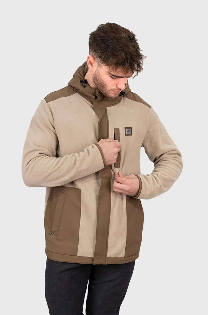 Chaqueta Polar Journey Taupe (Hombre)