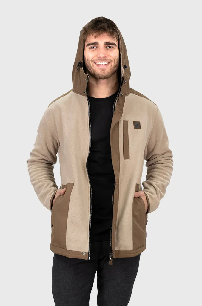 Chaqueta Polar Journey Taupe (Hombre)