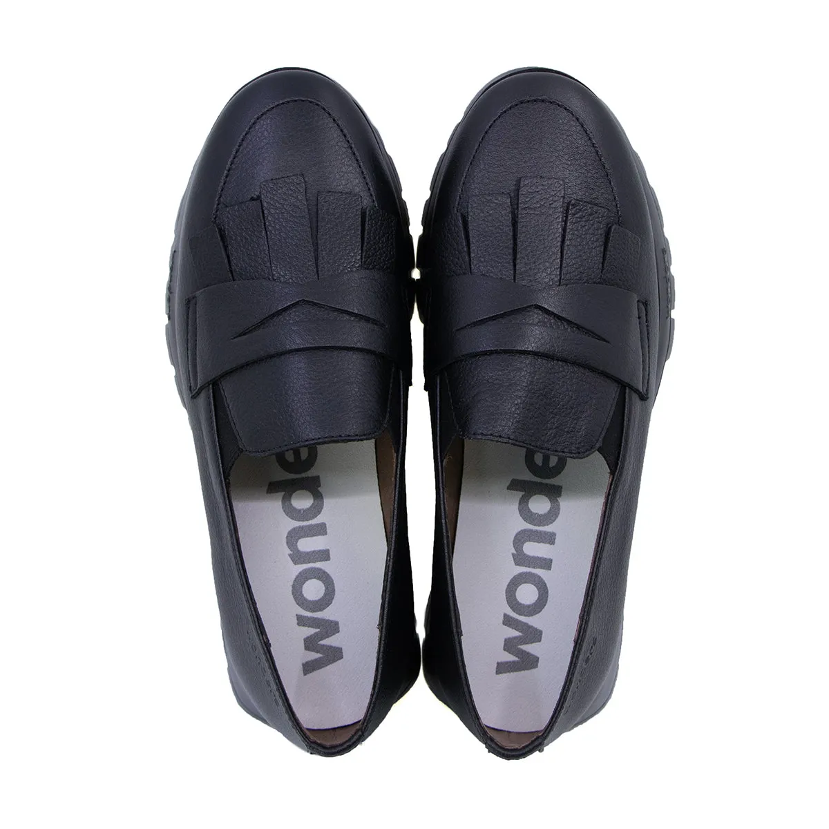 Charmos Black WondersFly Loafers