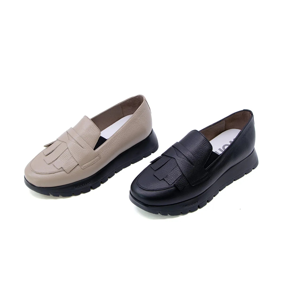 Charmos Black WondersFly Loafers