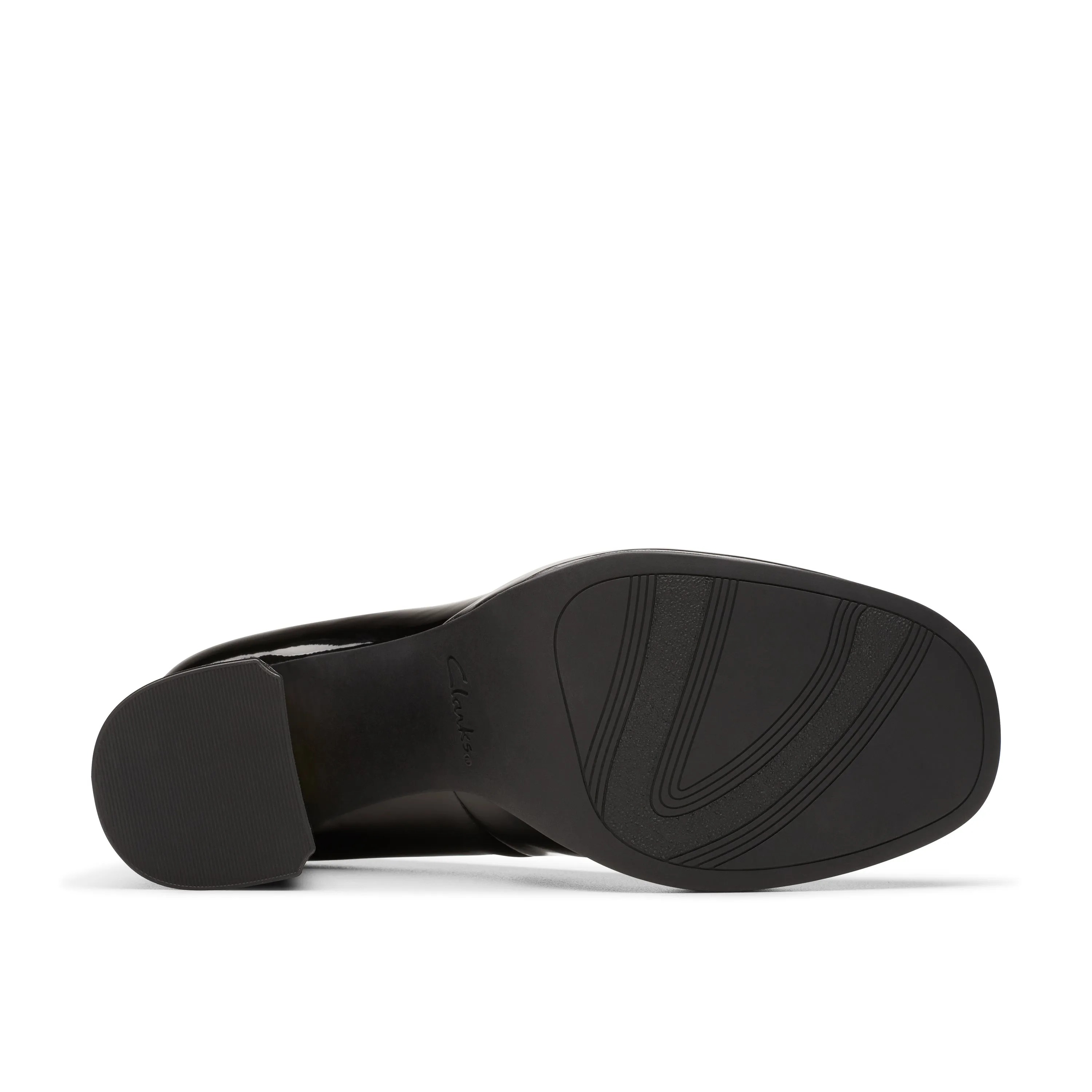 CLARKS | ZAPATOS DE VESTIR MUJER | ZOYA85 COURT BLACK PAT | NEGRO