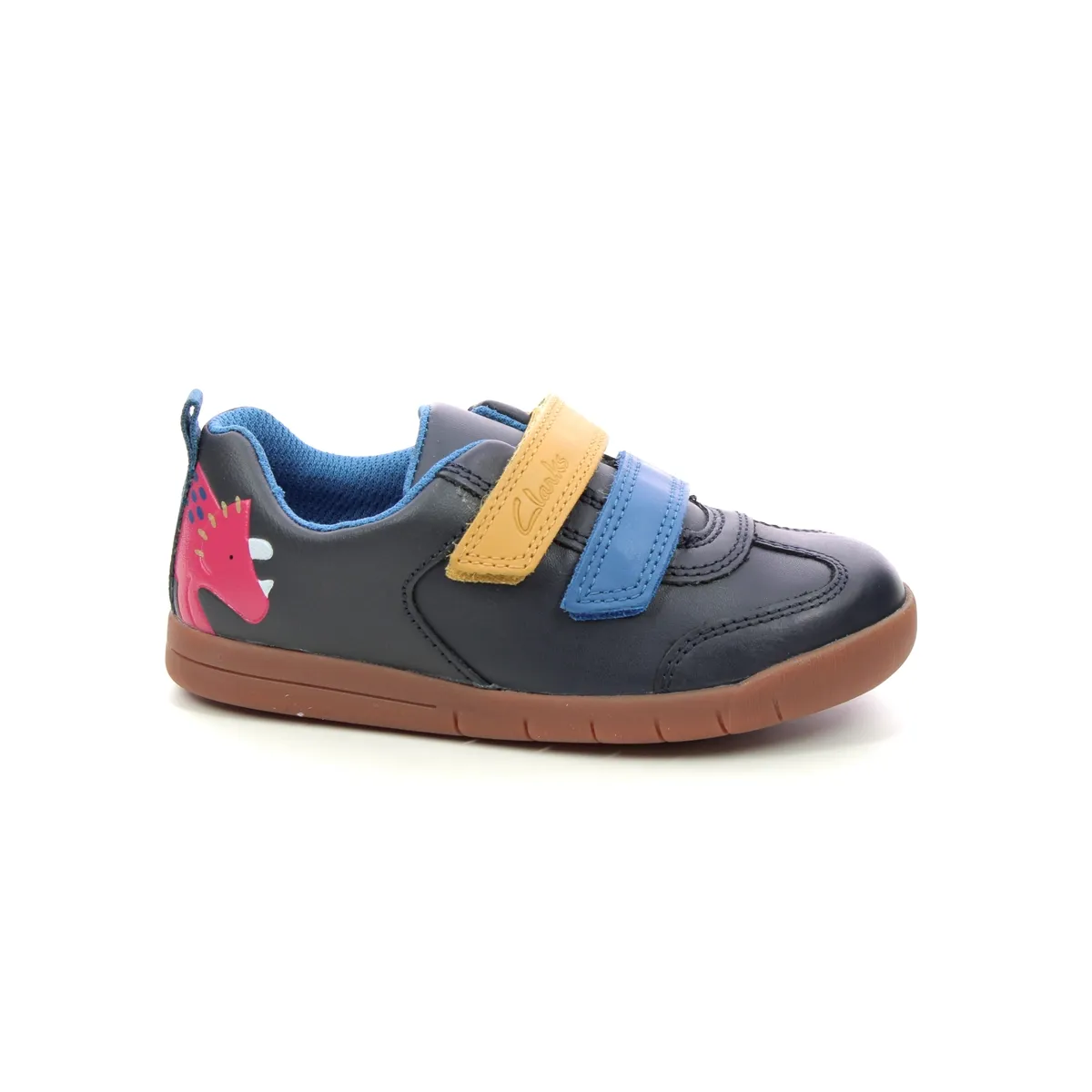 Clarks - Den Play K 261715896f - F Fit (navy Leather)