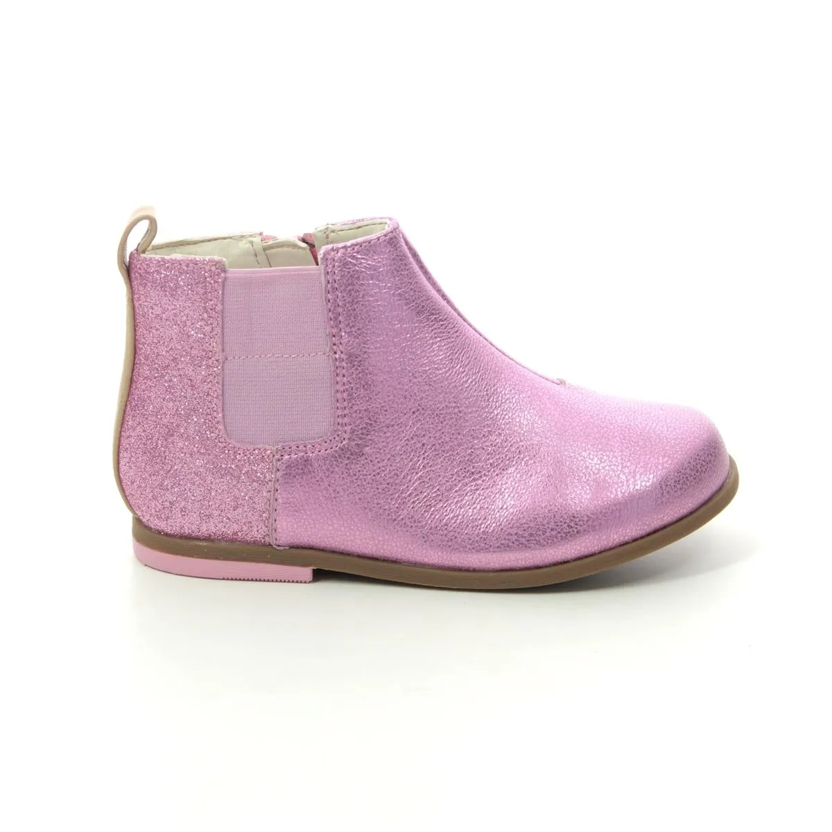 Clarks - Drew Fun T 261454187g - G Fit (pink Leather)